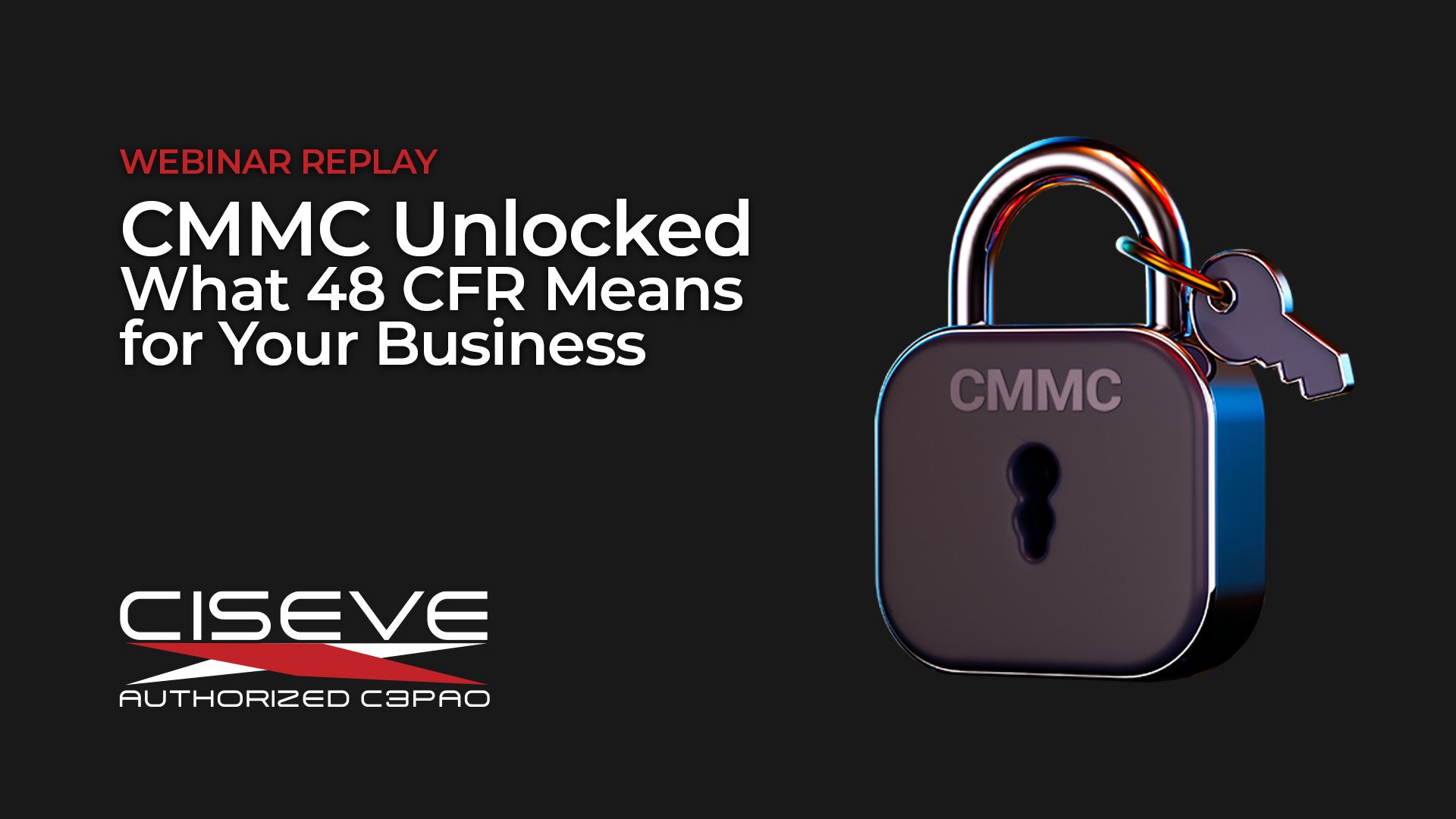 webinar CMMC Unlocked