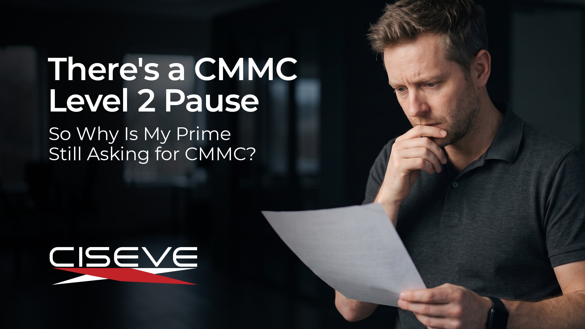 Primes require CMMC